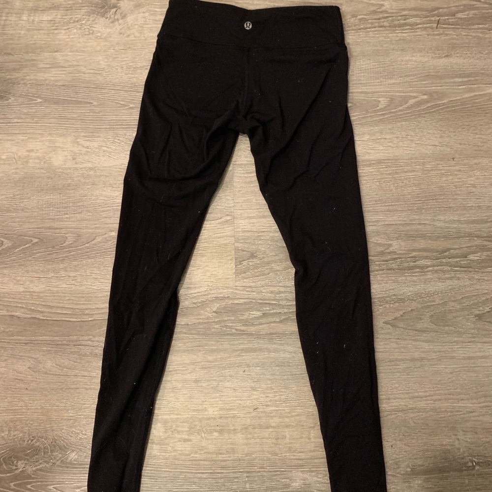 Women’s Black Lululemon Athletica Size 4 Leggings